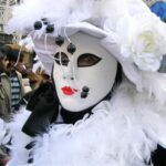 Maske beim Karneval in Venedig