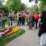 vor der Mozart Gedenkstätte