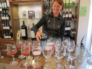 Sektverkostung in "Antik und Wein" Sektverkostung in "Antik und Wein"