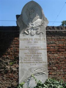 Grabdenkmal der Schriftstellerin Karoline Pichler Grabdenkmal der Schriftstellerin Karoline Pichler