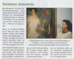 "Dornbach - Neuwaldegg"  Nr. 66 Ausgabe Juni/August 2016