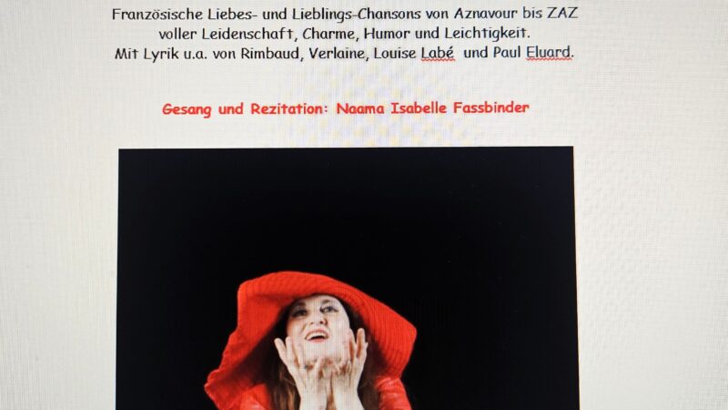 28. November 2025 Ein „Soirée francaise“ im Wohnzimmer von Tera-Vienna Gründerin